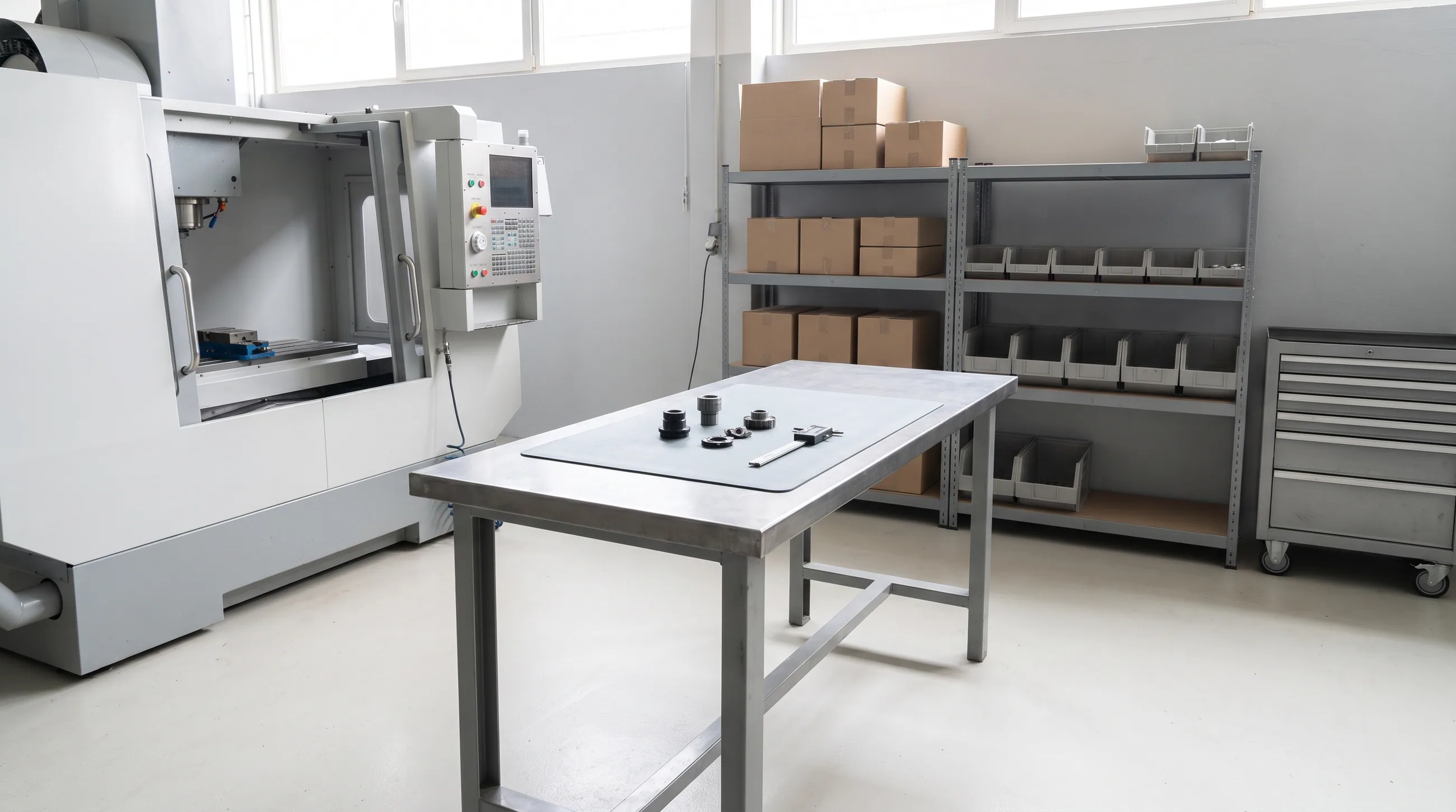 Machining and assembly bay